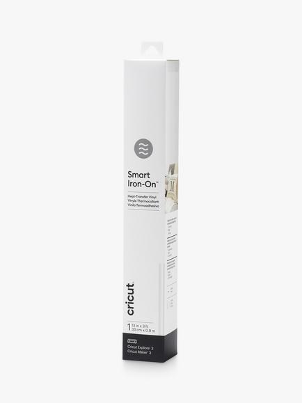 Cricut Smart Iron on Heat Transfer Vinyl, 13 inches x 3 ft, White