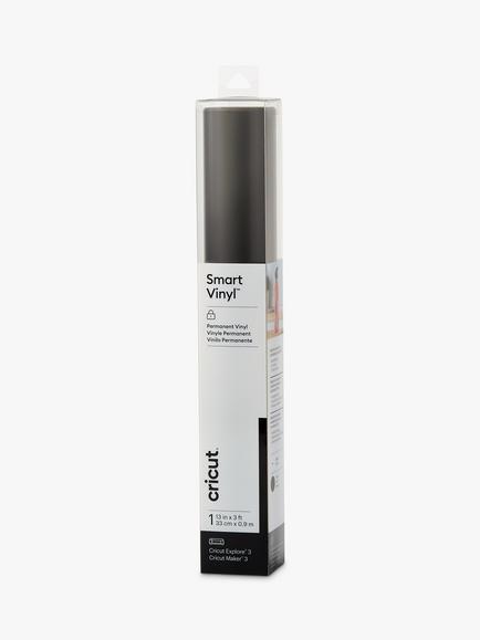 Cricut Permanent Smart Vinyl, 13 Inches x 3 ft, Black