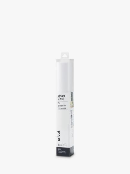 Cricut Smart Vinyl Removable Vinyl, 13 inches x 3 ft, White