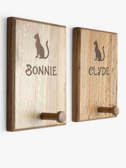 Treat Republic Personalised Cat Accessories Peg Hook - view 2, Multi