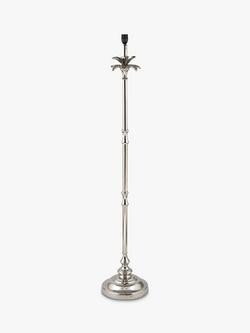 Pacific Palm Tree Floor Lamp Base, Nickel