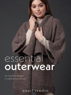 Rowan Essential Outerwear by Quail Studio Knitting Pattern Booklet, 