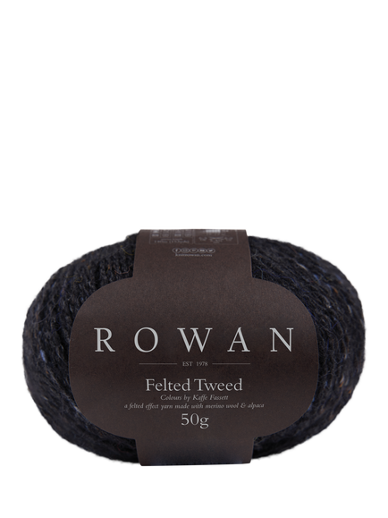Rowan Felted Tweed DK Yarn, 50g, Black