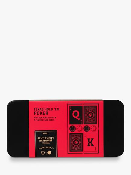 Gentlemen's Hardware Poker Set Tin, Multi