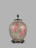 Jenny Worrall Rhododendron Glass Lamp Base, Large, Green, H41.5cm