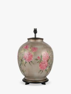 Jenny Worrall Rhododendron Glass Lamp Base, Large, Green, H41.5cm - view 2, Green