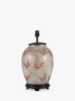 Jenny Worrall Pheasant Glass Lamp Base, Medium, Natural, H34.5cm - view 2, Natural