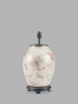 Jenny Worrall Honeysuckle Glass Lamp Base, Natural, H34.5cm, Natural