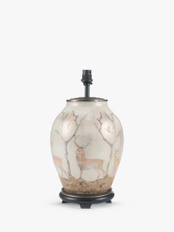 Jenny Worrall Deer Glass Lamp Base, Natural, H34.5cm, Natural