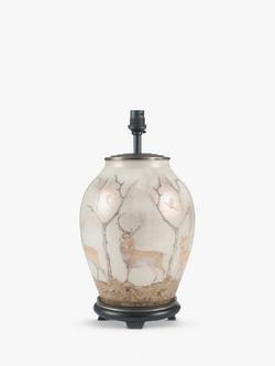 Jenny Worrall Deer Glass Lamp Base, Natural, H34.5cm - view 2, Natural