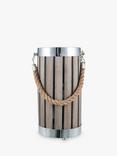 Pacific Small Lantern Table Lamp, Grey