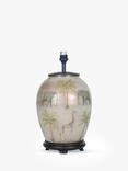 Jenny Worrall Safari Glass Lamp Base, Medium, Green, H34.5cm