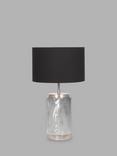 Pacific Marble Effect Table Lamp, Grey