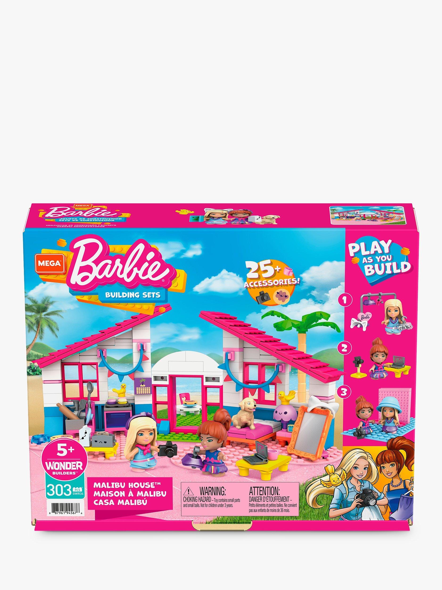 Mega Bloks Construx Barbie Malibu House