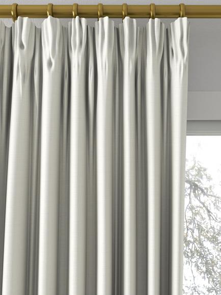 Designers Guild Tangalle Made to Measure Curtains or Roman Blind, Ivory - view 2, Ivory
