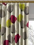 Sanderson Dandelion Clocks Made to Measure Curtains or Roman Blind, Blackcurrant