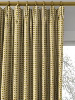 Harlequin Polka Made to Measure Curtains or Roman Blind, Mustard/Neutral - view 2, Mustard/Neutral