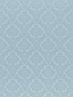 Sanderson Lymington Damask Made to Measure Curtains or Roman Blind, Sky Blue, Sky Blue