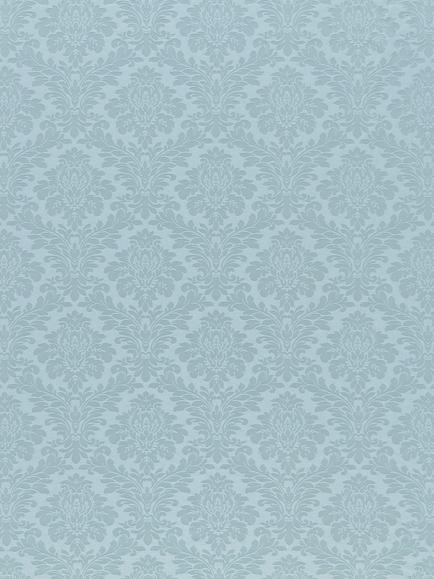 Sanderson Lymington Damask Made to Measure Curtains or Roman Blind, Sky Blue, Sky Blue