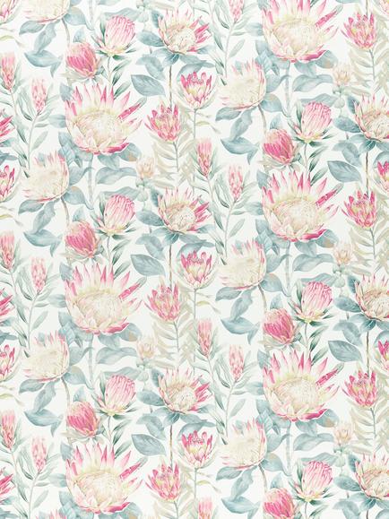 Sanderson King Protea Made to Measure Curtains or Roman Blind, Orchid, Orchid