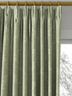 Sanderson Lymington Damask Made to Measure Curtains or Roman Blind, Eggshell - view 2, Eggshell