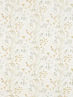 Sanderson Summer Harvest Made to Measure Curtains or Roman Blind, Silver/Corn, Silver/Corn