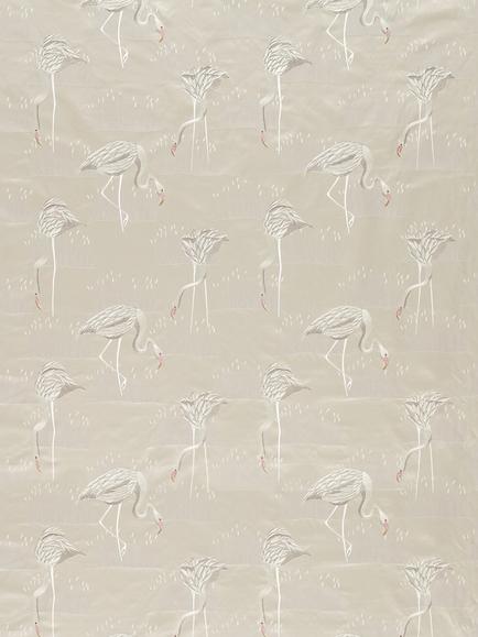 Harlequin Salinas Made to Measure Curtains or Roman Blind, Linen/Silver, Linen/Silver
