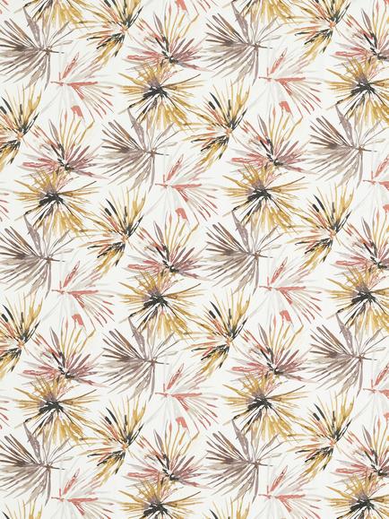 Harlequin Aucuba Made to Measure Curtains or Roman Blind, Paprika/Ochre, Paprika/Ochre