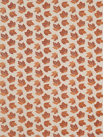 Sanderson Flannery Made to Measure Curtains or Roman Blind, Russet, Russet