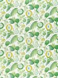 Sanderson Jackfruit Made to Measure Curtains or Roman Blind, Botanical Green