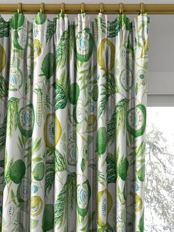 Sanderson Jackfruit Made to Measure Curtains or Roman Blind, Botanical Green - view 2, Botanical Green