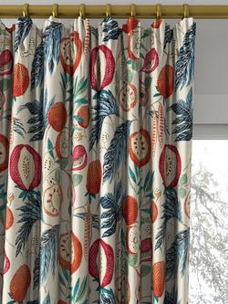 Sanderson Jackfruit Made to Measure Curtains or Roman Blind, Indigo - view 2, Indigo