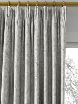 Sanderson Osier Made to Measure Curtains or Roman Blind, Dove/Grey - view 2, Dove/Grey