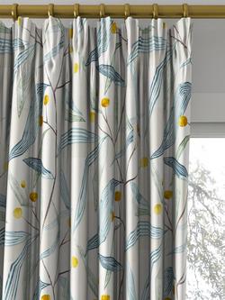 Harlequin Entity Made to Measure Curtains or Roman Blind, Emerald/Ochre - view 2, Emerald/Ochre