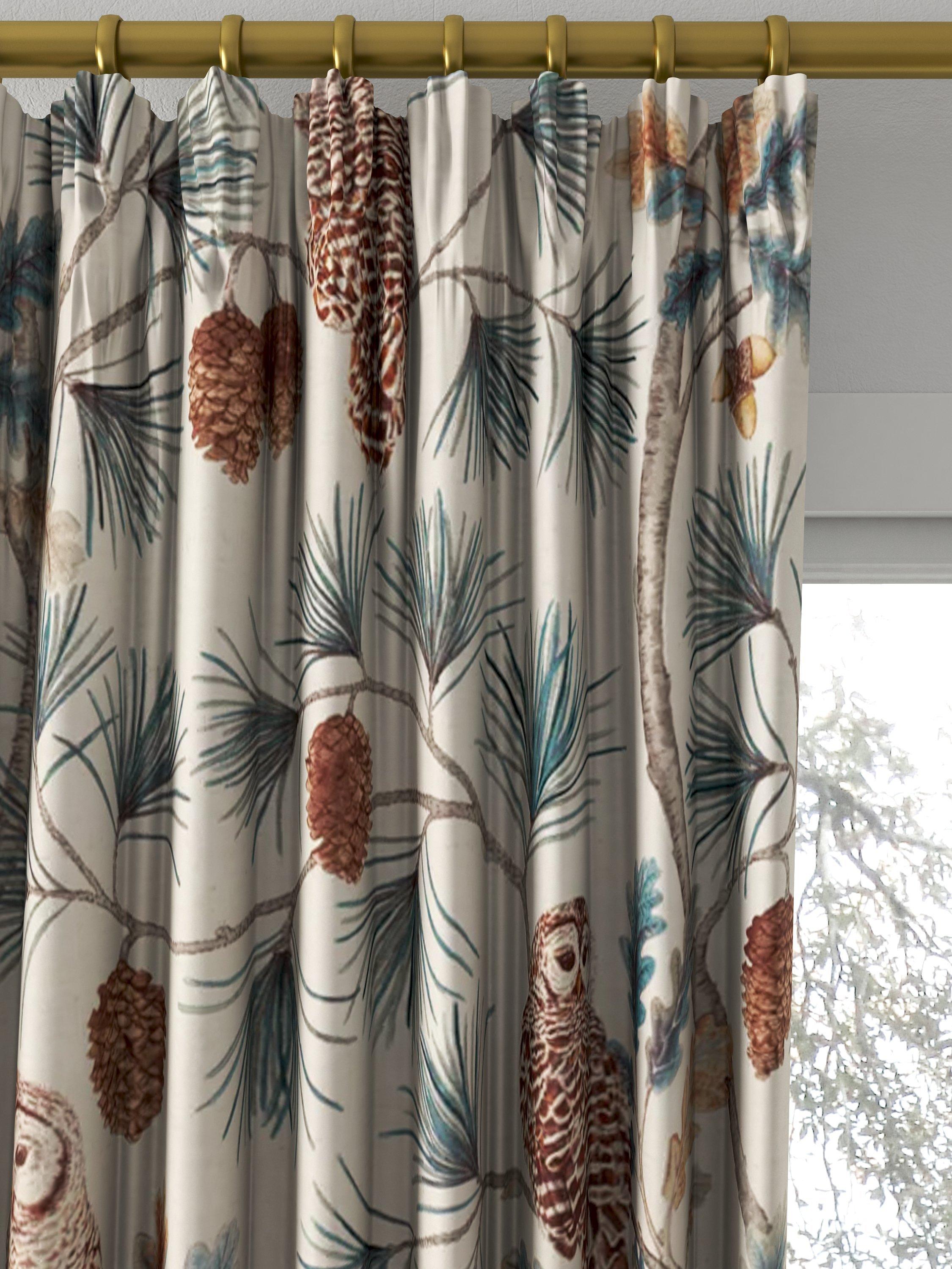 Drapery - Length - Arthur offers Sanderson - Linen - England - Design fabric - One Lined curtain