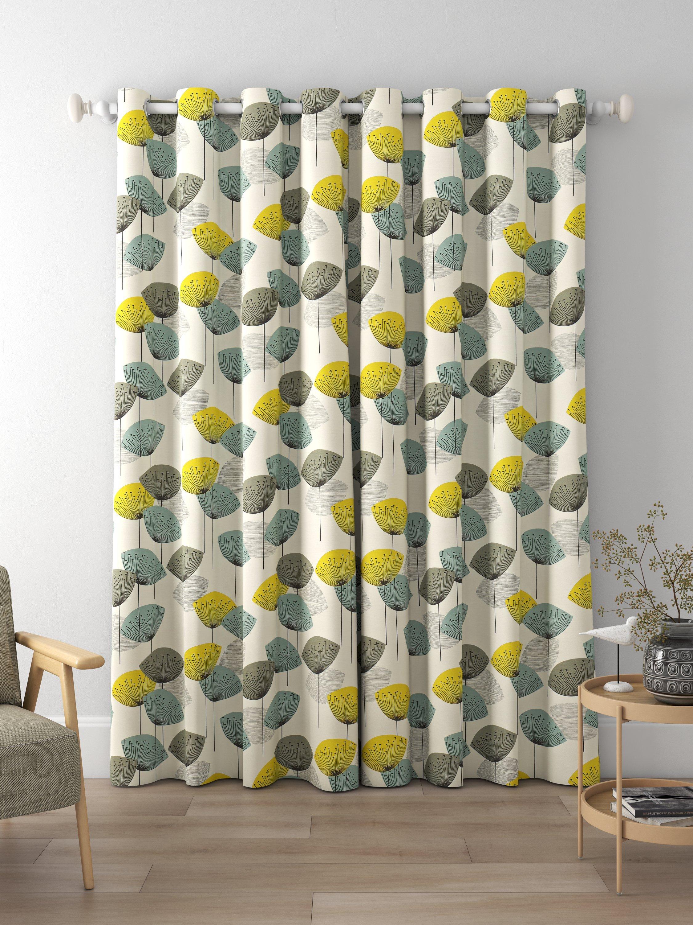 Sanderson Dandelion Clocks Made to Measure Curtains, Chaffinch