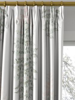Sanderson Fernery Weave Made to Measure Curtains or Roman Blind, Orchid Grey - view 2, Orchid Grey