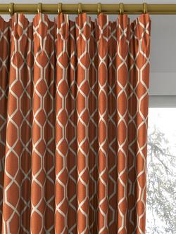 Sanderson Botanic Trellis Made to Measure Curtains or Roman Blinds, Papaya - view 2, Papaya