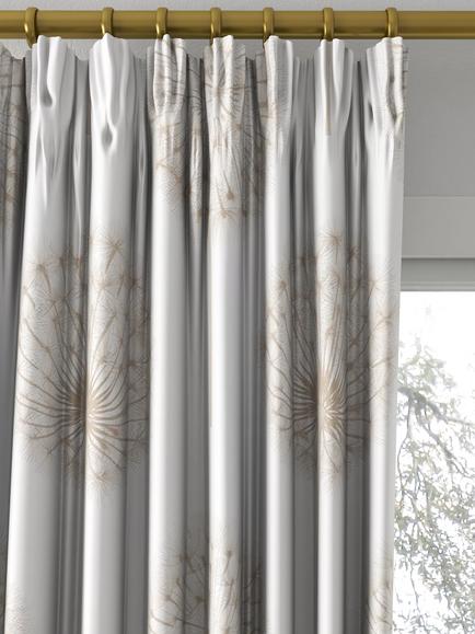 Harlequin Amity Made to Measure Curtains or Roman Blind, Linen/Chalk - view 2, Linen/Chalk