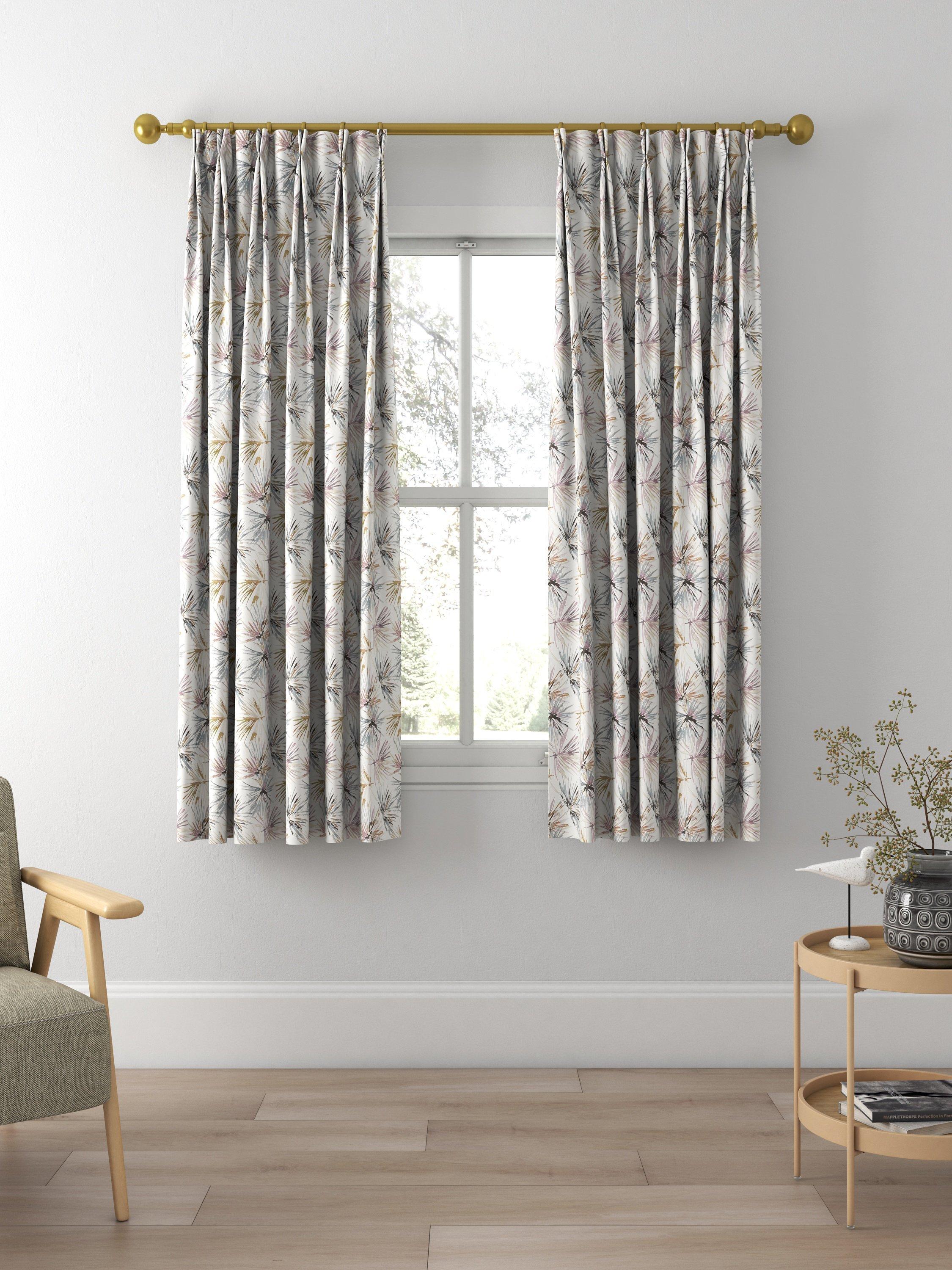 Harlequin Aucuba Made to Measure Curtains, Slate