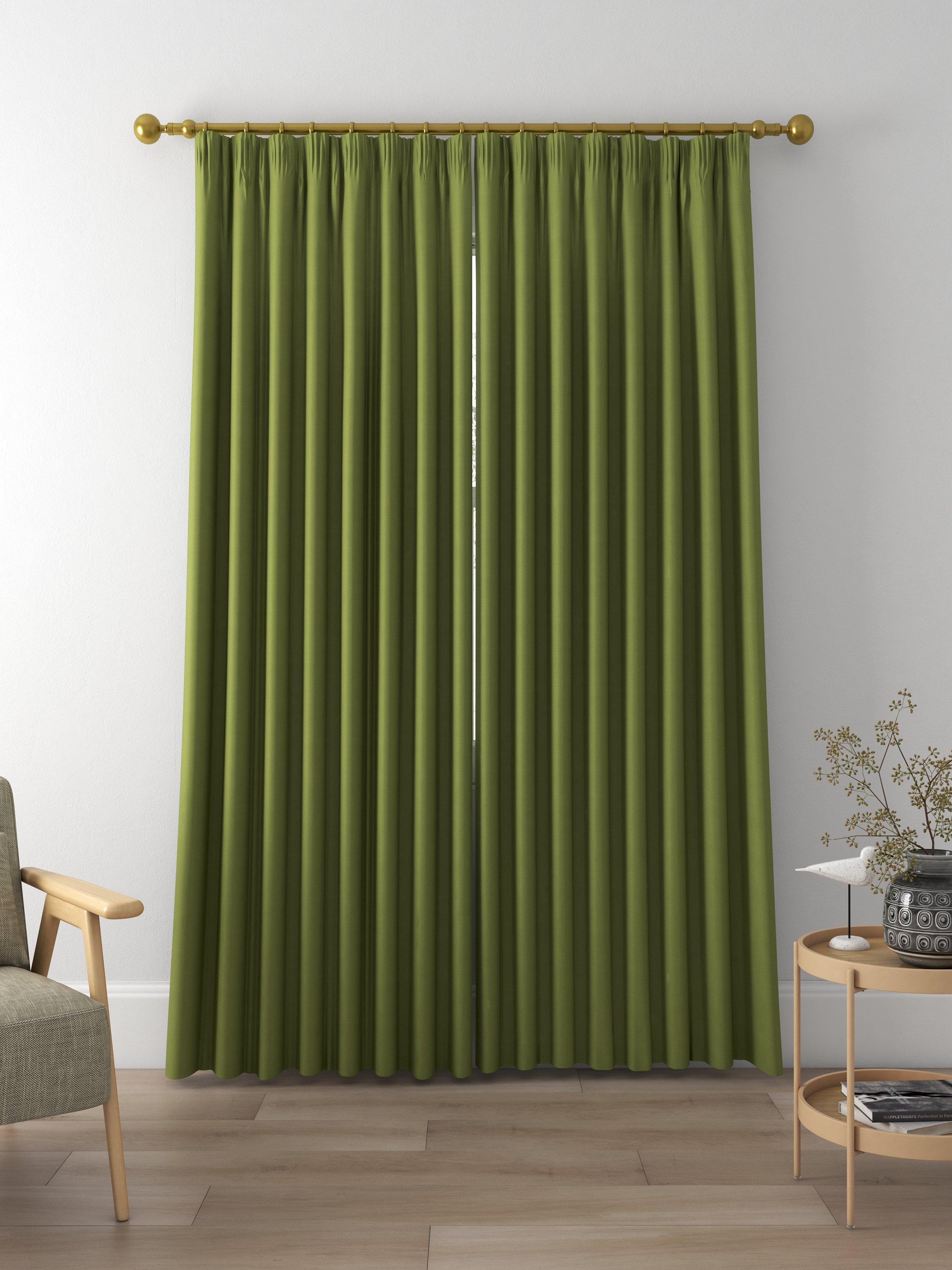 Sanderson Lagom Made to Measure Curtains, Lime