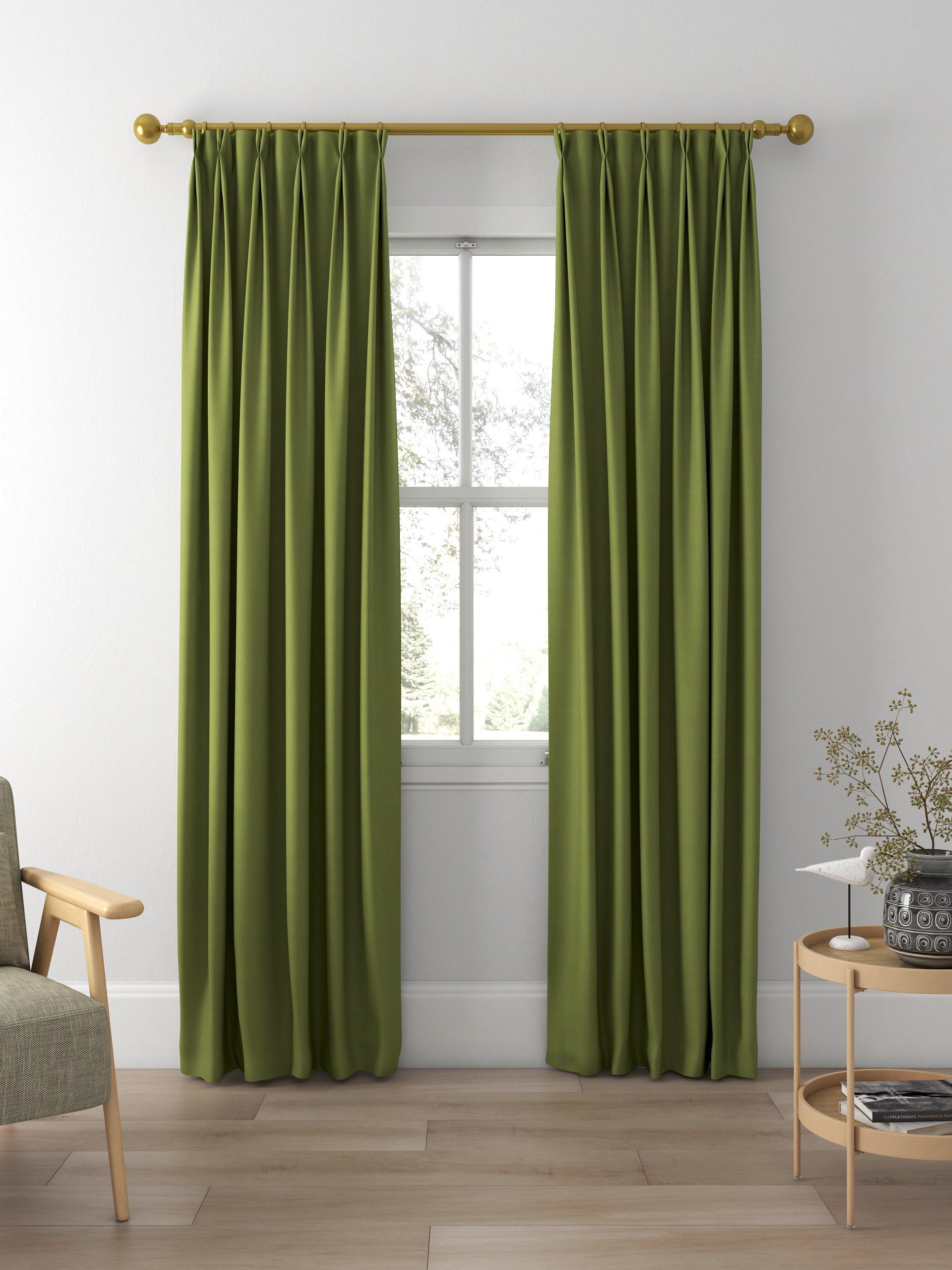 Sanderson Lagom Made to Measure Curtains, Lime