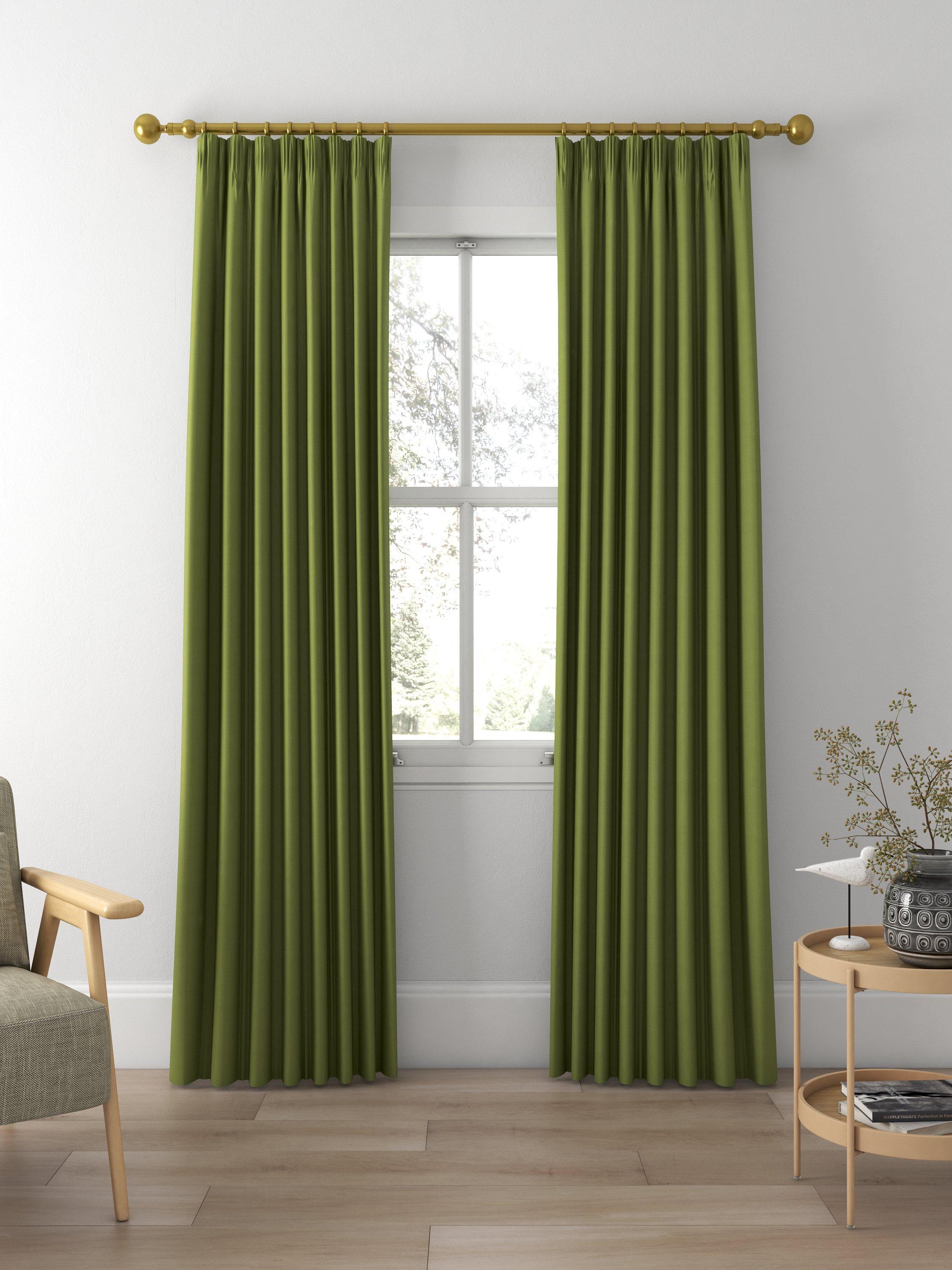 Sanderson Lagom Made to Measure Curtains, Lime