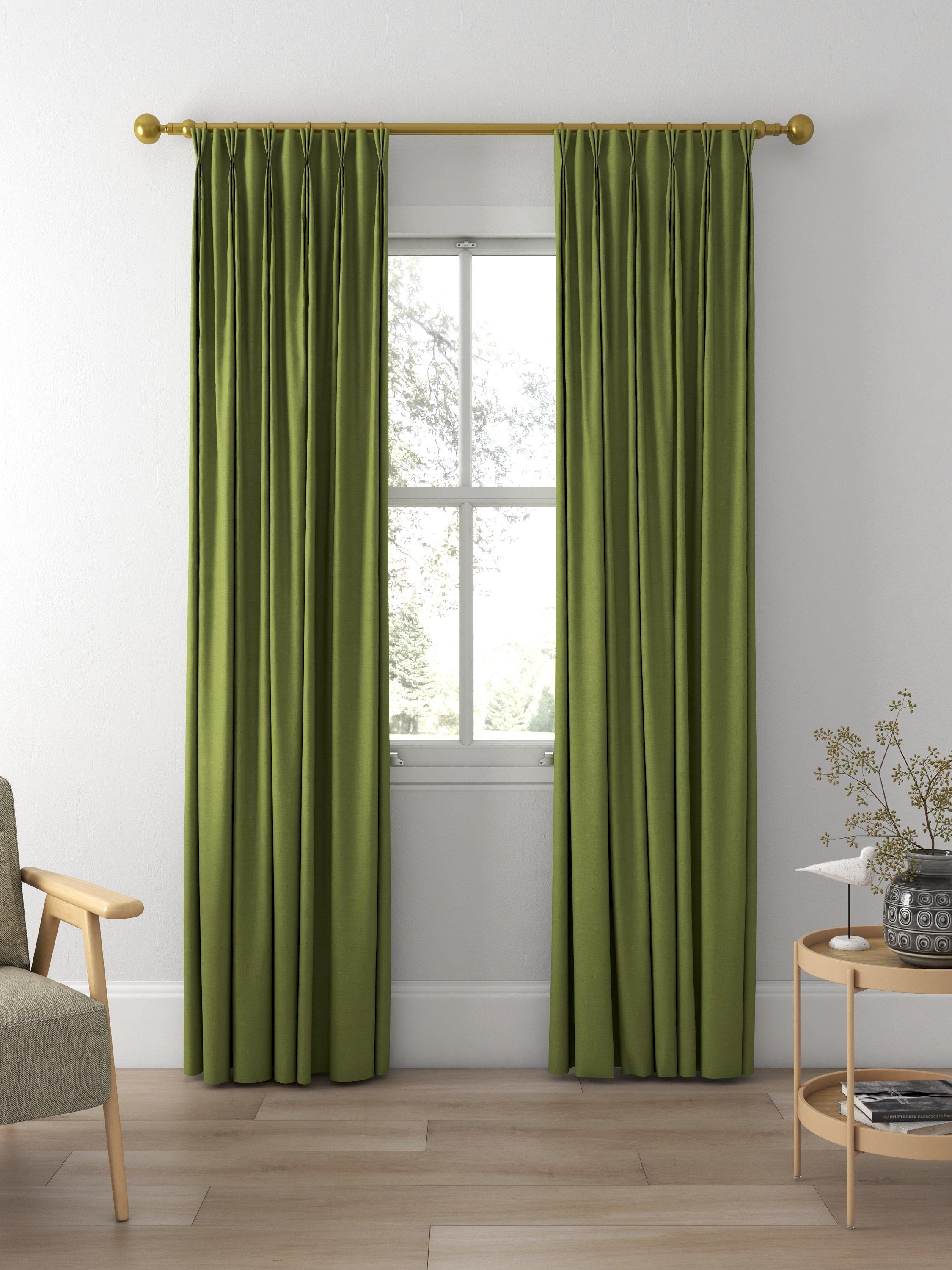 Sanderson Lagom Made to Measure Curtains, Lime