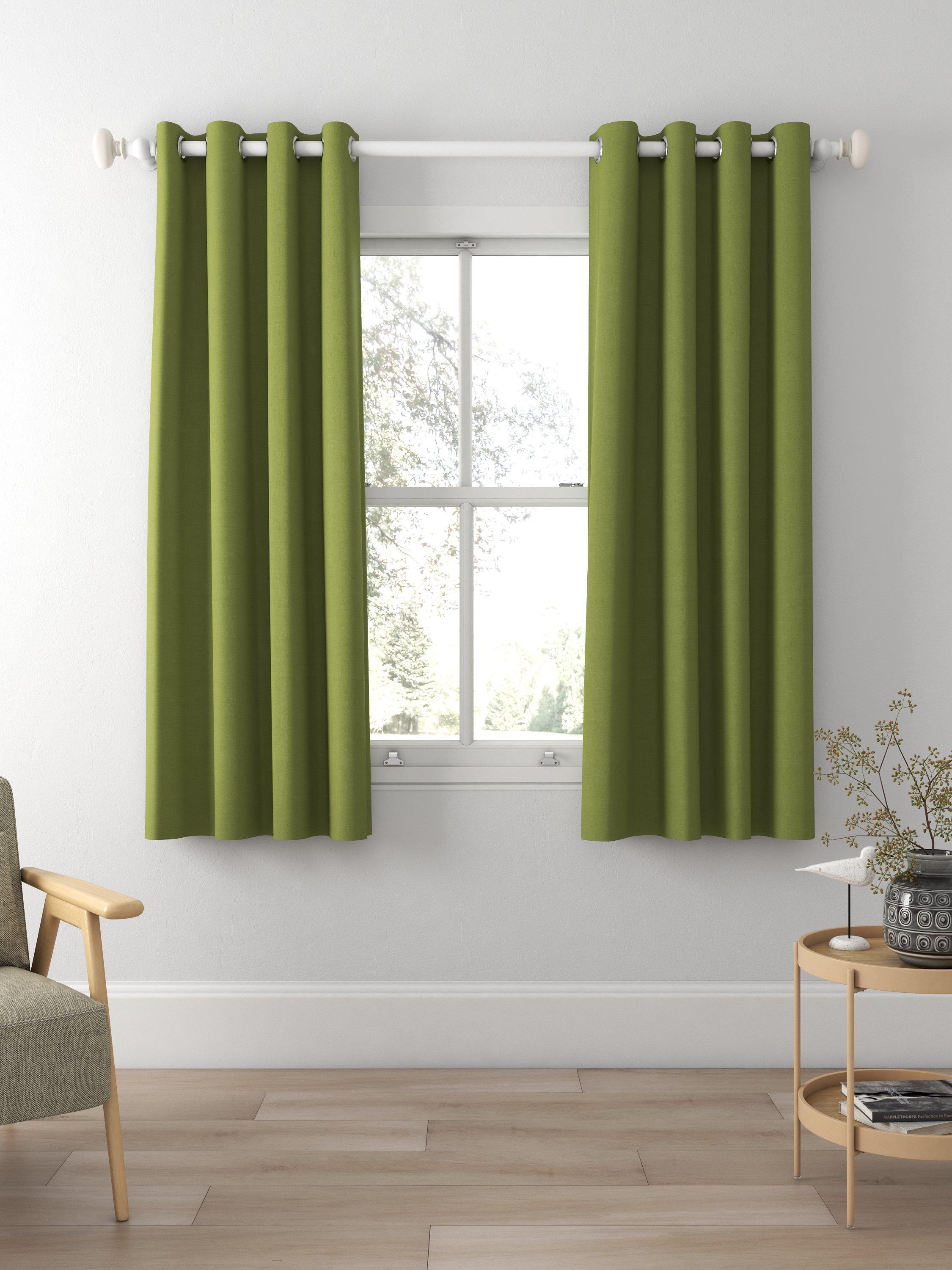 Sanderson Lagom Made to Measure Curtains, Lime