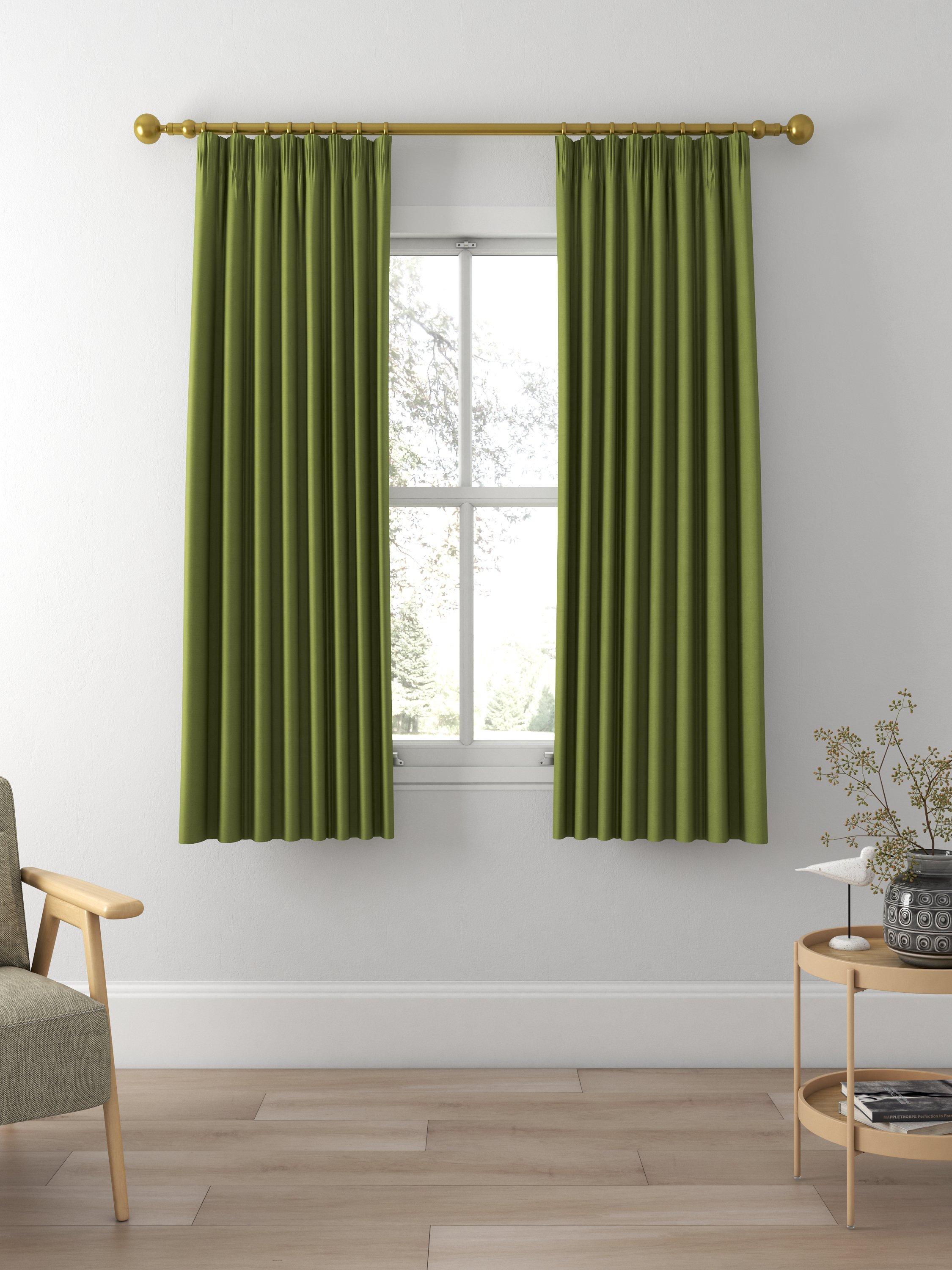 Sanderson Lagom Made to Measure Curtains, Lime