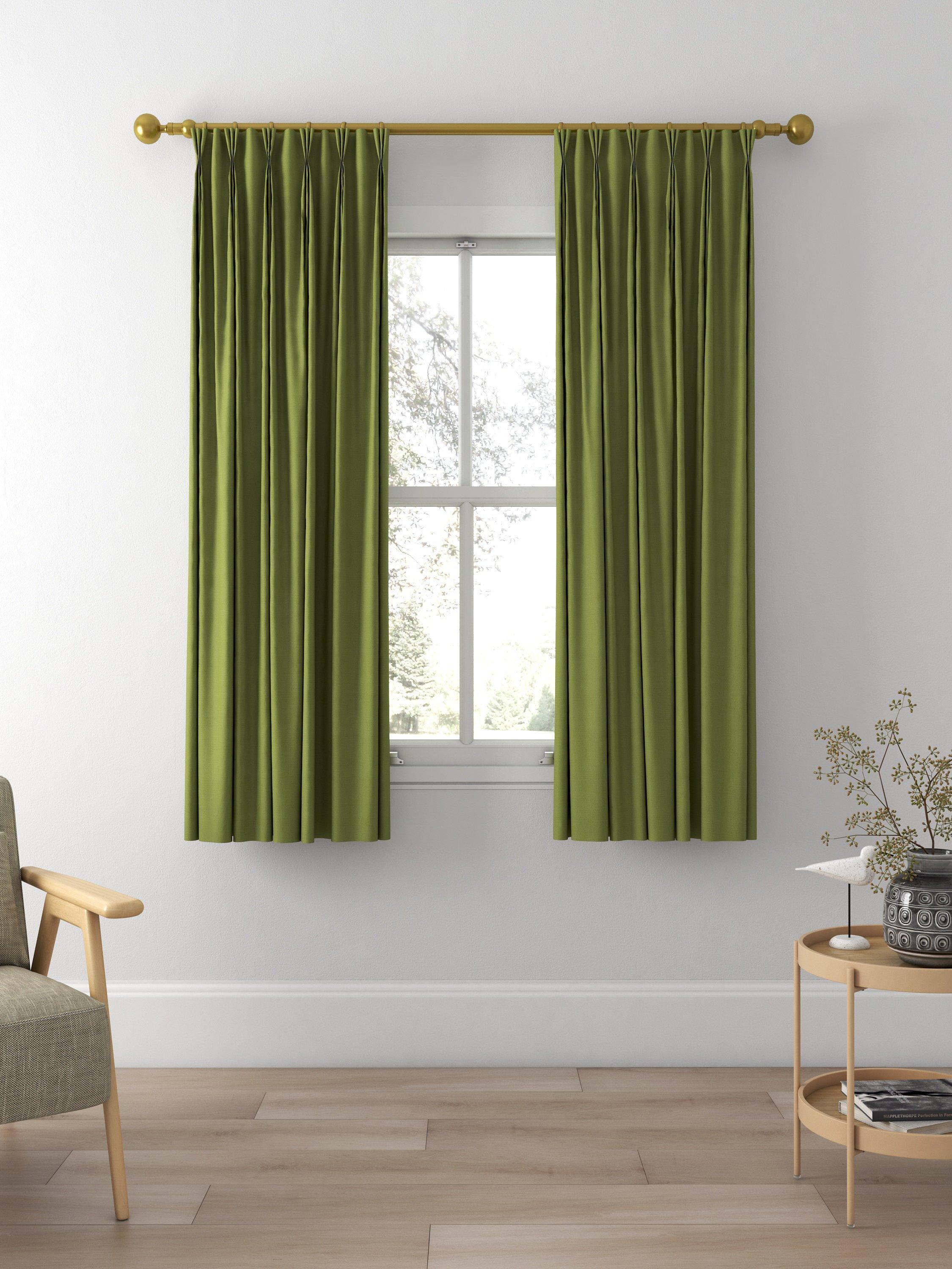 Sanderson Lagom Made to Measure Curtains, Lime