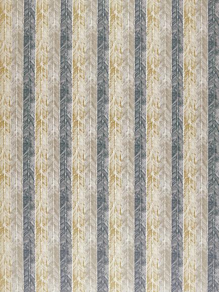 Harlequin Walchia Made to Measure Curtains or Roman Blind, Charcoal/Mocha/Brass, Charcoal/Mocha/Brass
