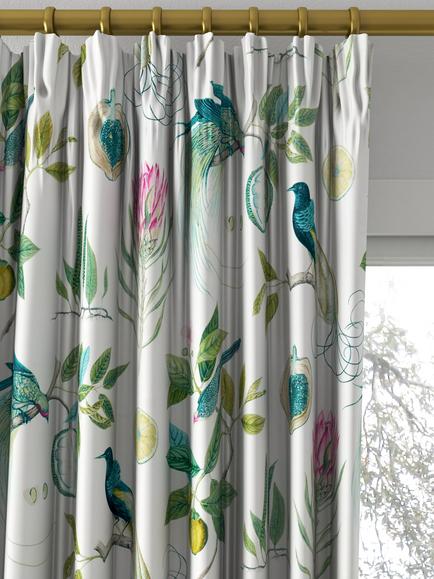 Sanderson Paradesia Made to Measure Curtains or Roman Blind, Botanical Garden - view 2, Botanical Garden