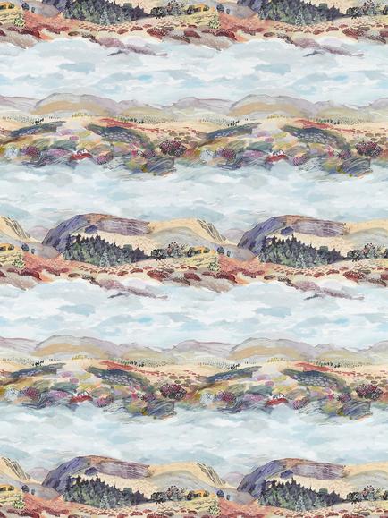 Sanderson Elysian Made to Measure Curtains or Roman Blind, Fig, Fig